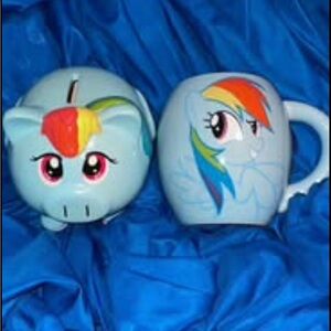 My Little Pony Matching Mug, Piggy Bank & Cup